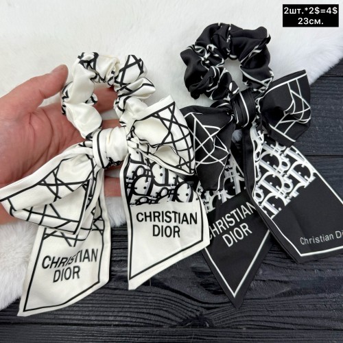 Резинки для волосся 10356 (23 см.) Ціна за 2 шт.